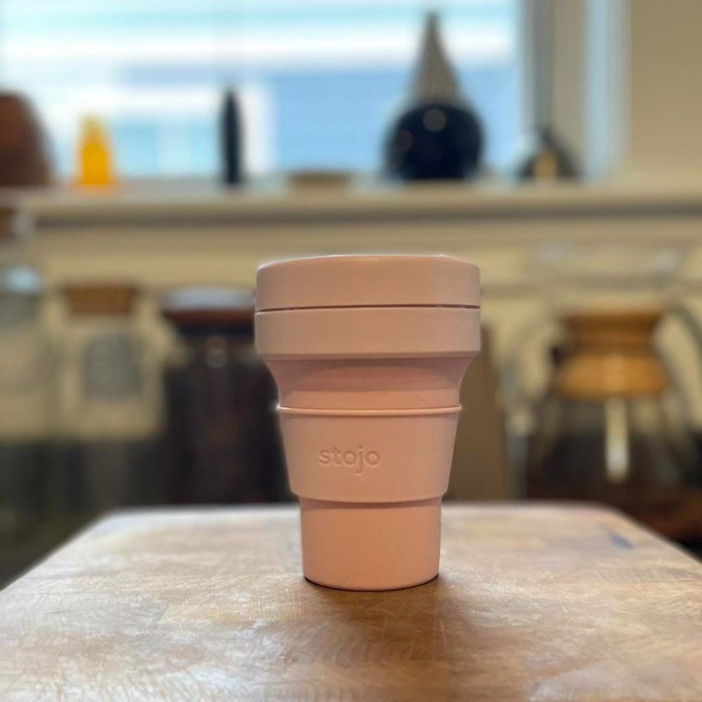 Stojo collapsible to-go cup